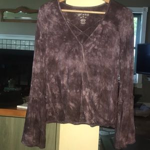 Soft and Sexy bell sleeve blouse